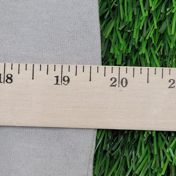 Vintage 90s St-Peter Ringer Shirt Medium 20x25 Gray - Picture 4 of 12